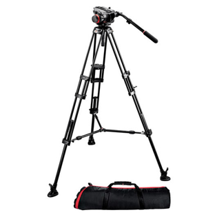 Manfrotto 504Hd546B Kit with Mid-Lev Spread