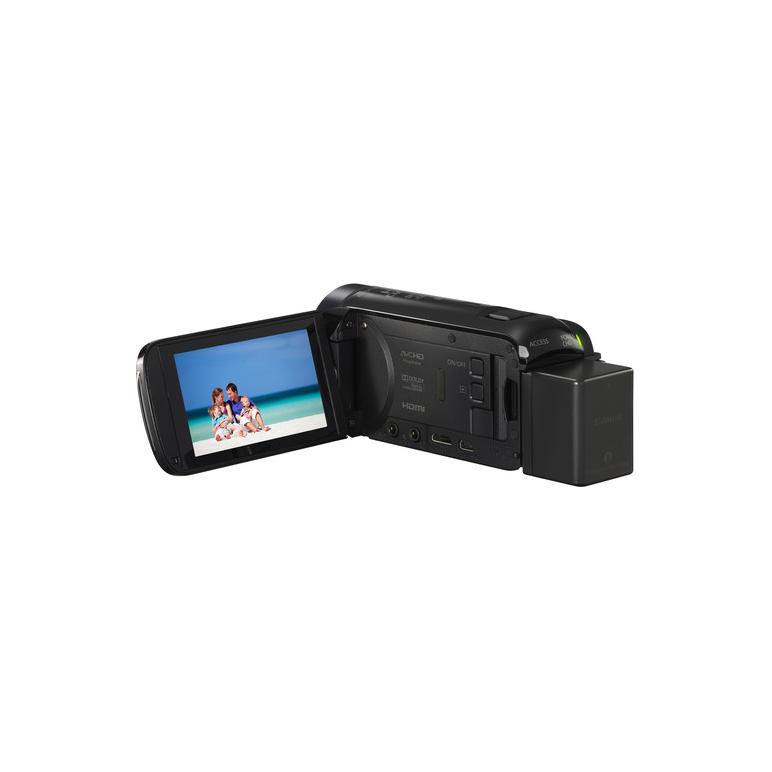 Canon Vixia HF R70 Camc Bundle Cs,Batt,Flt