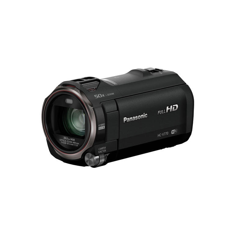Panasonic Hcv770K HD 20X Hybrid OIS 3"