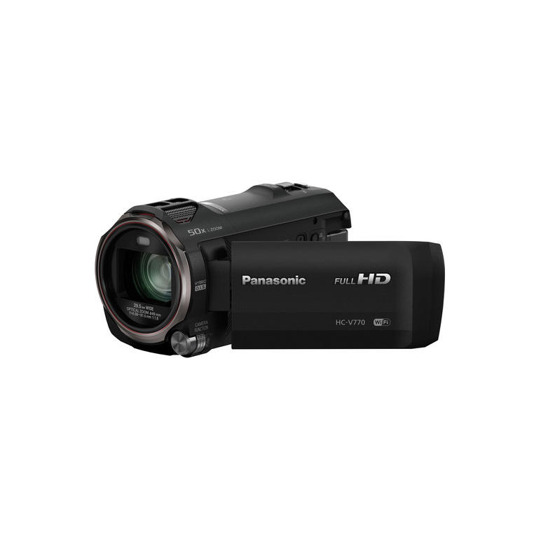 Panasonic Hcv770K HD 20X Hybrid OIS 3"