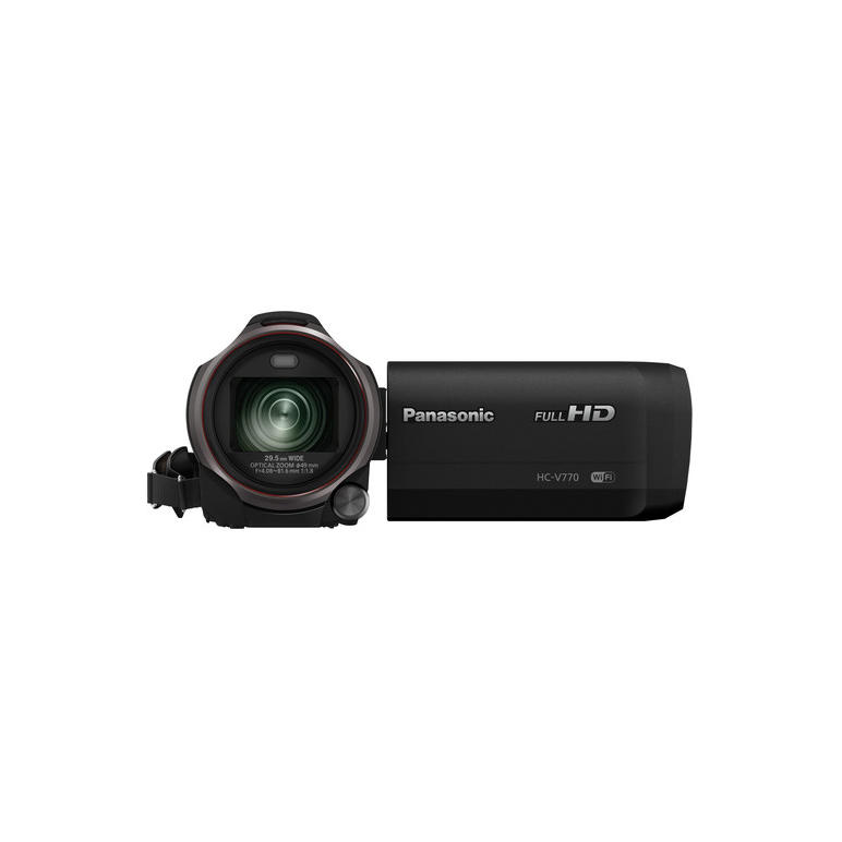 Panasonic Hcv770K HD 20X Hybrid OIS 3"