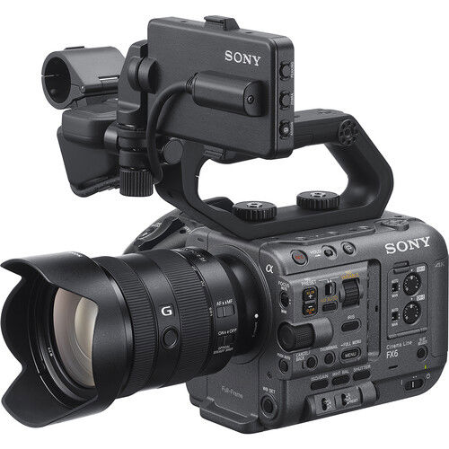 Sony FX6 with FE 24-105mm f/4G Camcorder