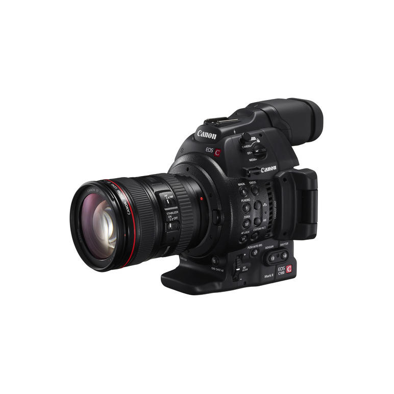Canon EOS C100 MKII with Ef24-105II Lens