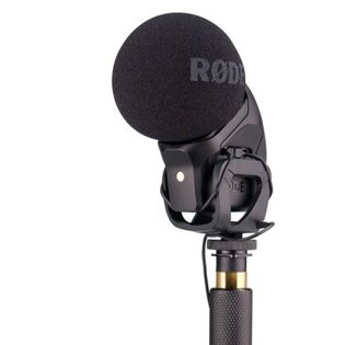 Rode SVMP Stereo Video Mic Pro with Rycote