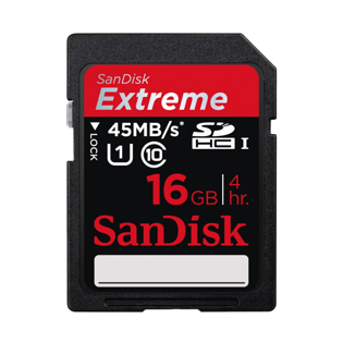 Sandisk SDHC Extreme UHS-1