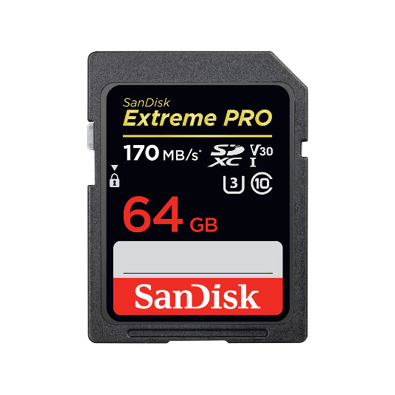 Sandisk SDXC Extreme Pro 170MB/S V30