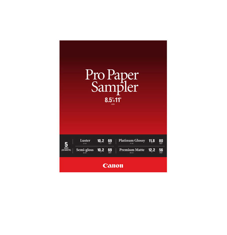 Canon Pro Photo Paper Sample Pack