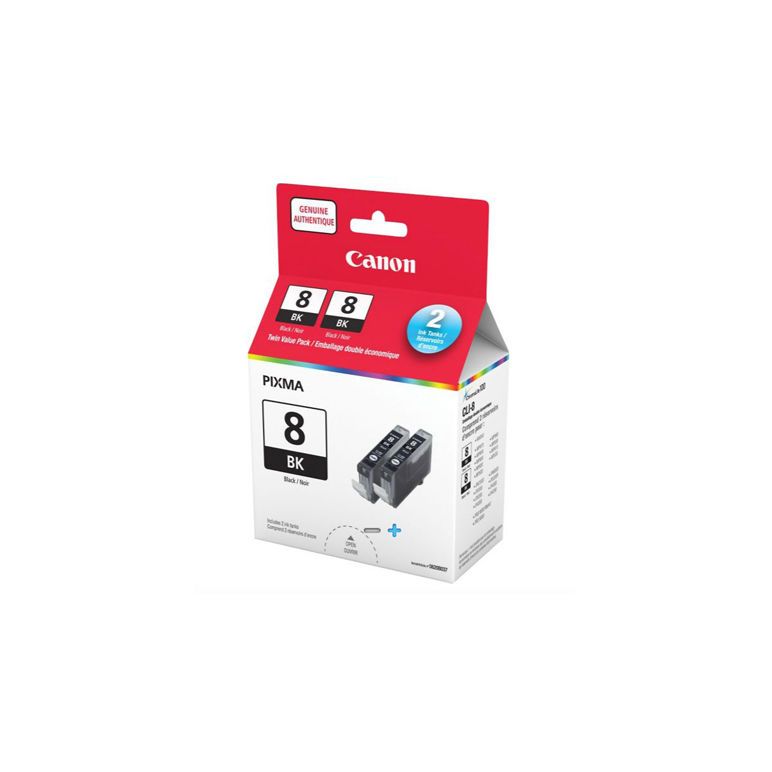 V557CAN016 - CANON CLI-8 INK CARTRIDGE-2PACK