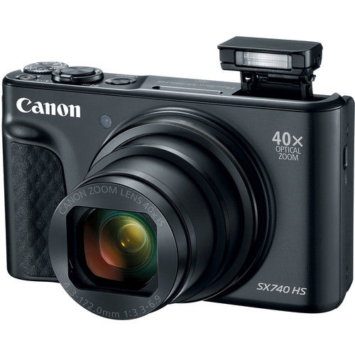 Canon PowerShot SX740HS 20.3MP 40X 3" with Cs