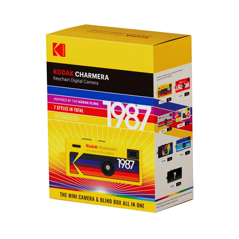 Kodak Charmera Key Chain Digital Camera (Random Style)