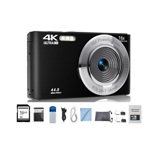 Compact Digital Camera w/ 16GB SD Card