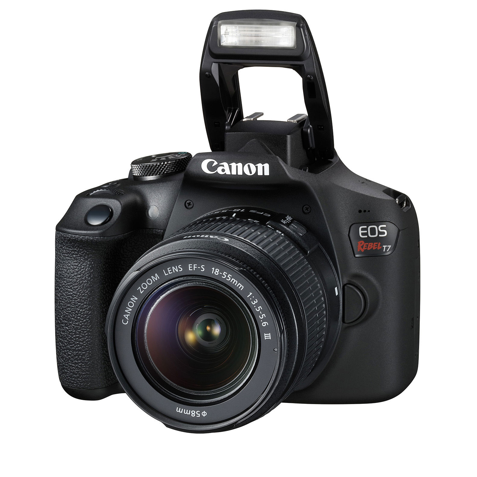 Canon EOS Rebel T7 with 18-55 DC III Lens