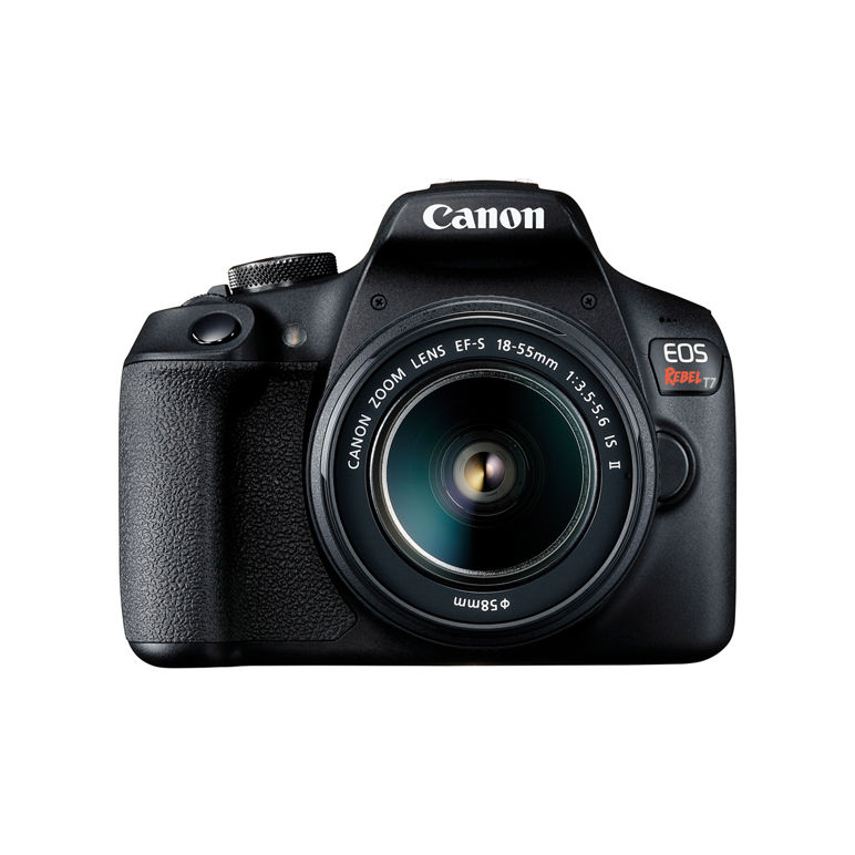 Canon EOS Rebel T7 with 18-55 IS II Lens