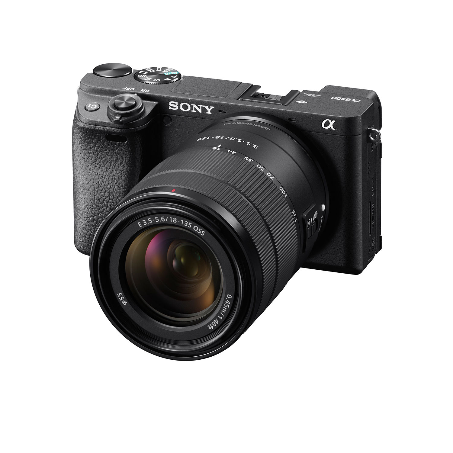 Sony Alpha A6400 with 18-135mm Lens