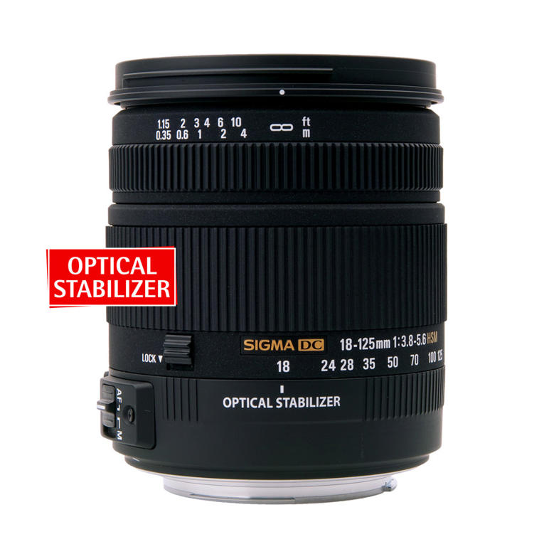 Sigma OS 18-125mm DC AF Optical Stabilizer