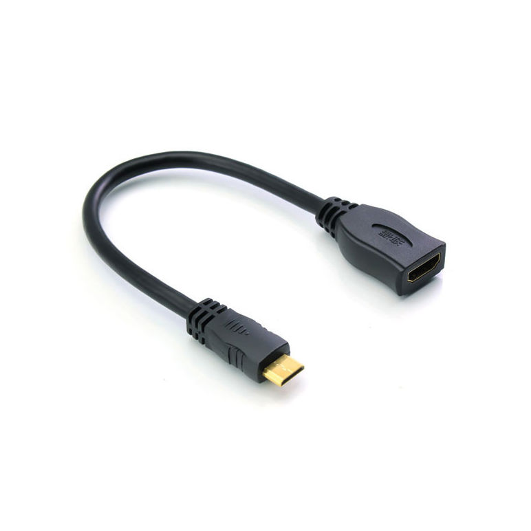 Essentials 8" HDMI F - Mini HDMI Male