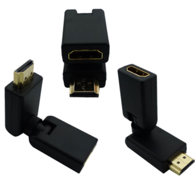 Essentials HDMI Female to Male 360 Degree Adapter