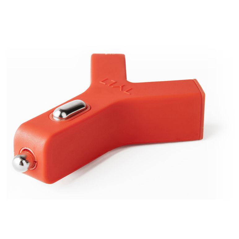 Tylt Dual-USB Y-Charge Red