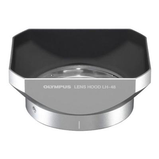 OM System LH-48 Lens Hood Silver for 12mm f/2.0 Digital Lens
