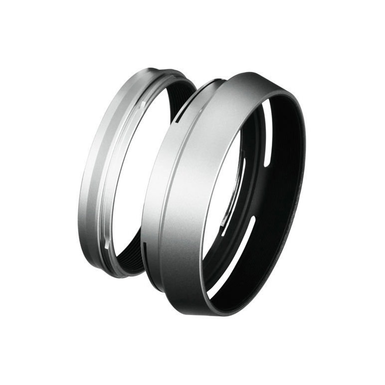 Fujifilm X100 Lens Hood & Adapter Ring Black