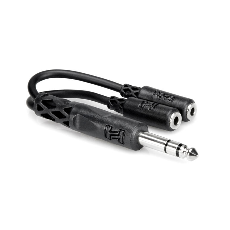 Hosa 1/4" TRS to 3.5mm TRS Cable