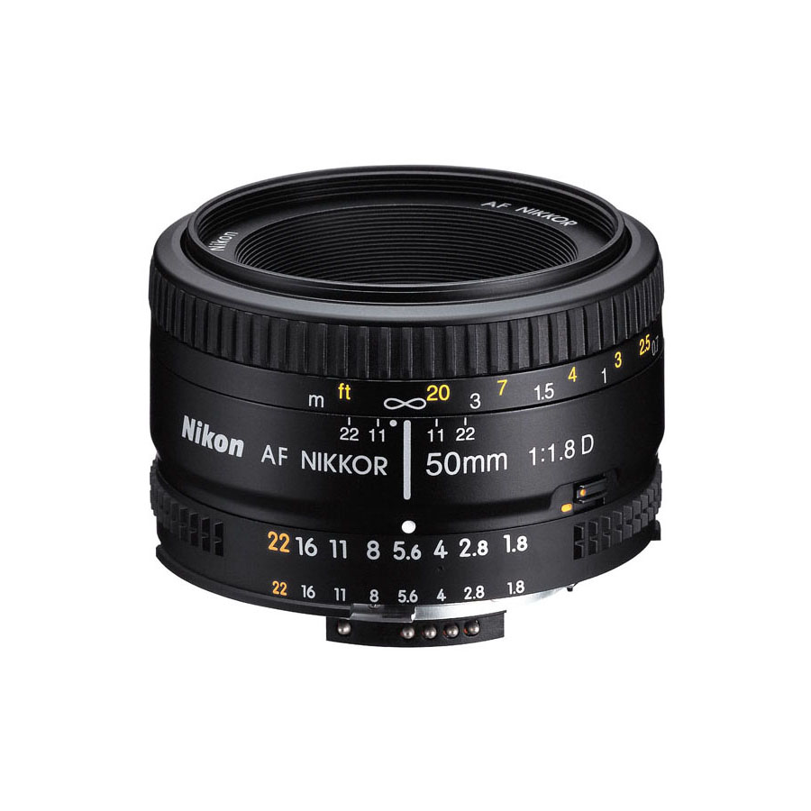 Nikon AF Nikkor 50mm f/1.8D Lens
