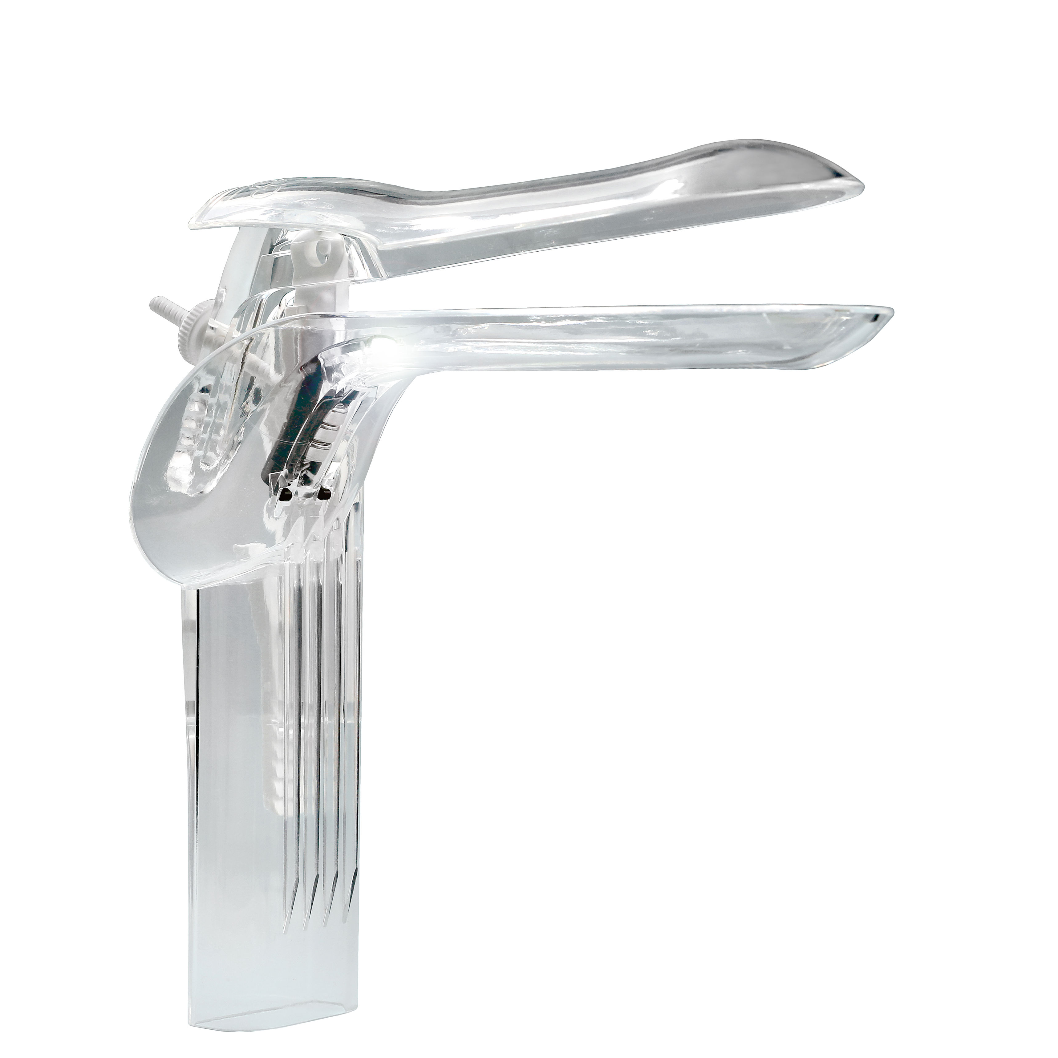 OfficeSpec Single-Use Lighted Speculum - Medium, Non-Sterile