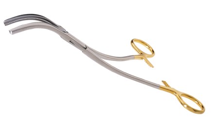 Sheth Adnexa Zeppelin Hysterectomy Clamp