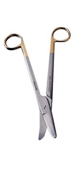 SuperCut Parametrium Scissors - 9”, Strong Curve