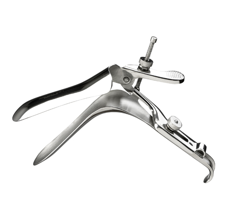 Weissman Graves Speculum, left side open, medium
