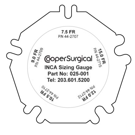 Nasal Sizing Gauge