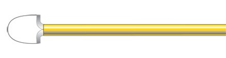 Medium Radius Loop Electrode 1.5 cm x 0.7 cm x 12 cm