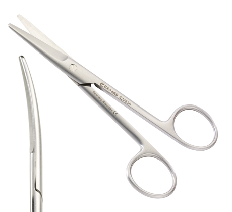 Mayo Scissors, Curved, 9"