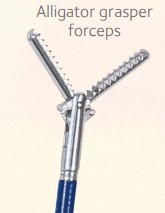 Endosee Advance  Disposable Alligator Grasper Forceps, 5 Fr