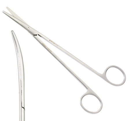 Metzenbaum Scissors, Curved, 6"