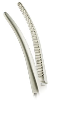 Rochester-Pean Forceps, Curved, 5 1/2"