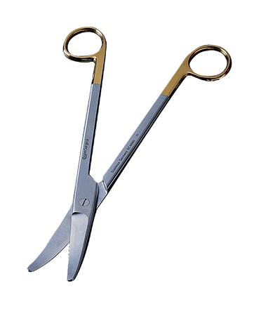 SuperCut Parametrium Scissors - 9”, Slight Curve