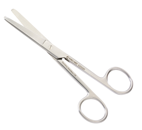 Operating Scissors, Straight, Blunt/Blunt 5 1/2"