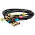 1/4 Inch Ball Valves Hose Set (3-pack)