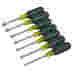 TOOL; KLEIN;MAGNETIC NUT DRIVER SET 3" SHAFT;7PC