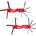 2PC 17-Key Folding Hex Key Sets - SAE/Metric