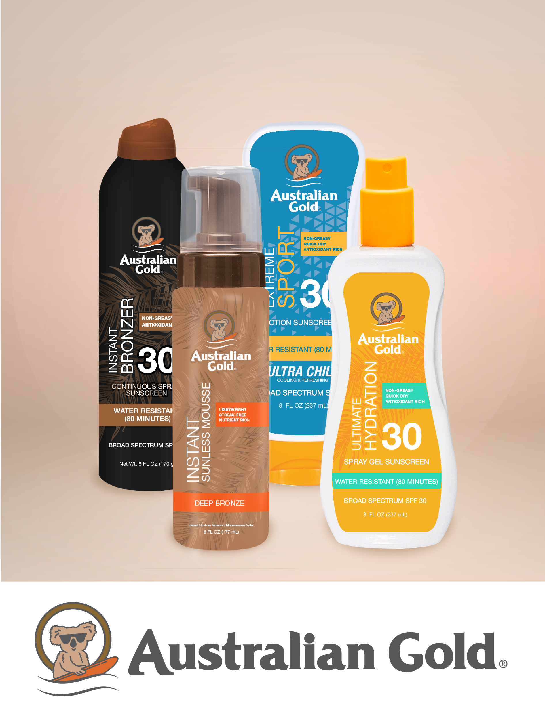 Australian Gold Suncare Products