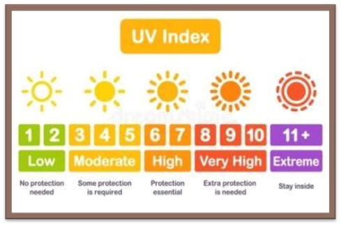 UV Index Chart