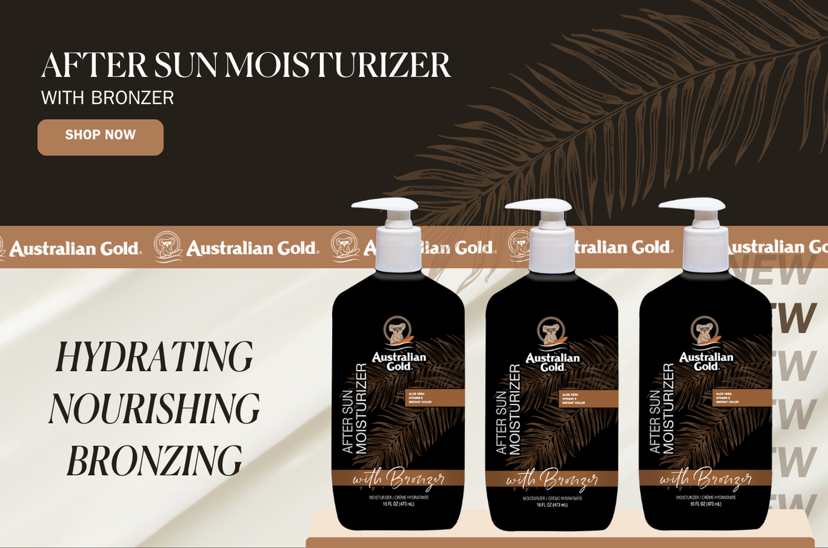After Sun Moisturizer With Bronzer Callouts