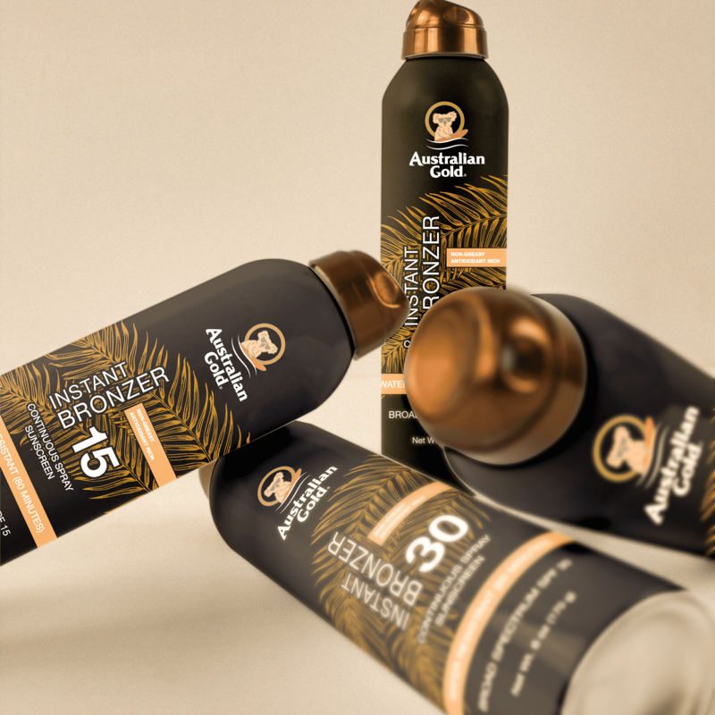 Australian Gold SPF 30 Continuous Spray with Bronzer