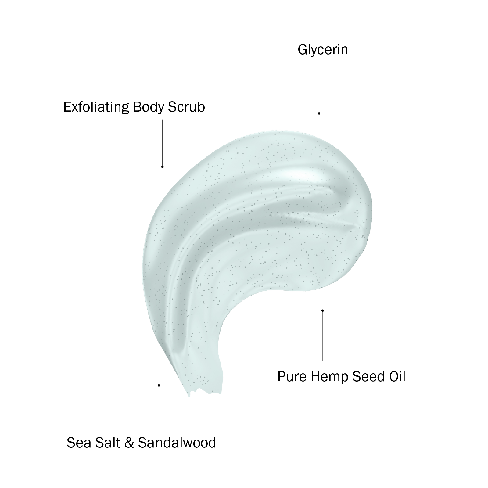 Australian Gold Hemp Nation Sea Salt & Sandalwood Body Scrub