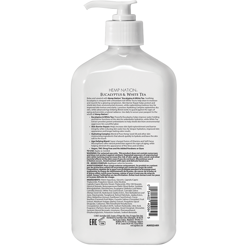 Australian Gold Hemp Nation Eucalyptus & White Tea