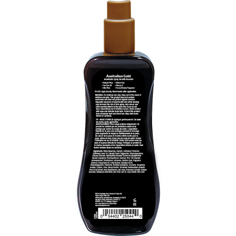 Australian Gold Accelerator Spray Gel Bronzer