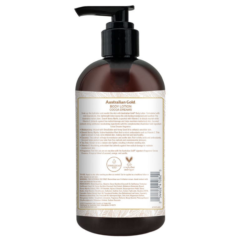 Australian Gold Seaside Retreat Cocoa Dreams Body Lotion