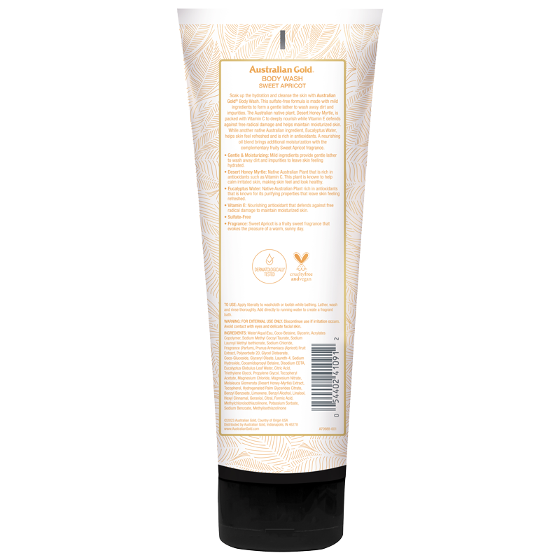 Australian Gold Seaside Retreat Sweet Apricot Body Wash